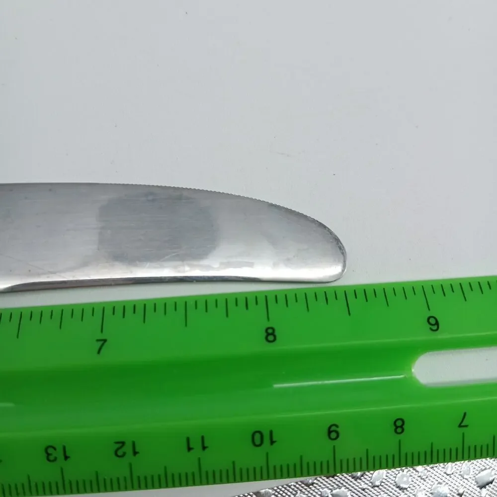 6X BK CHATEAU by ONEIDACRAFT DELUXE Stainless Butter Dinner Knives